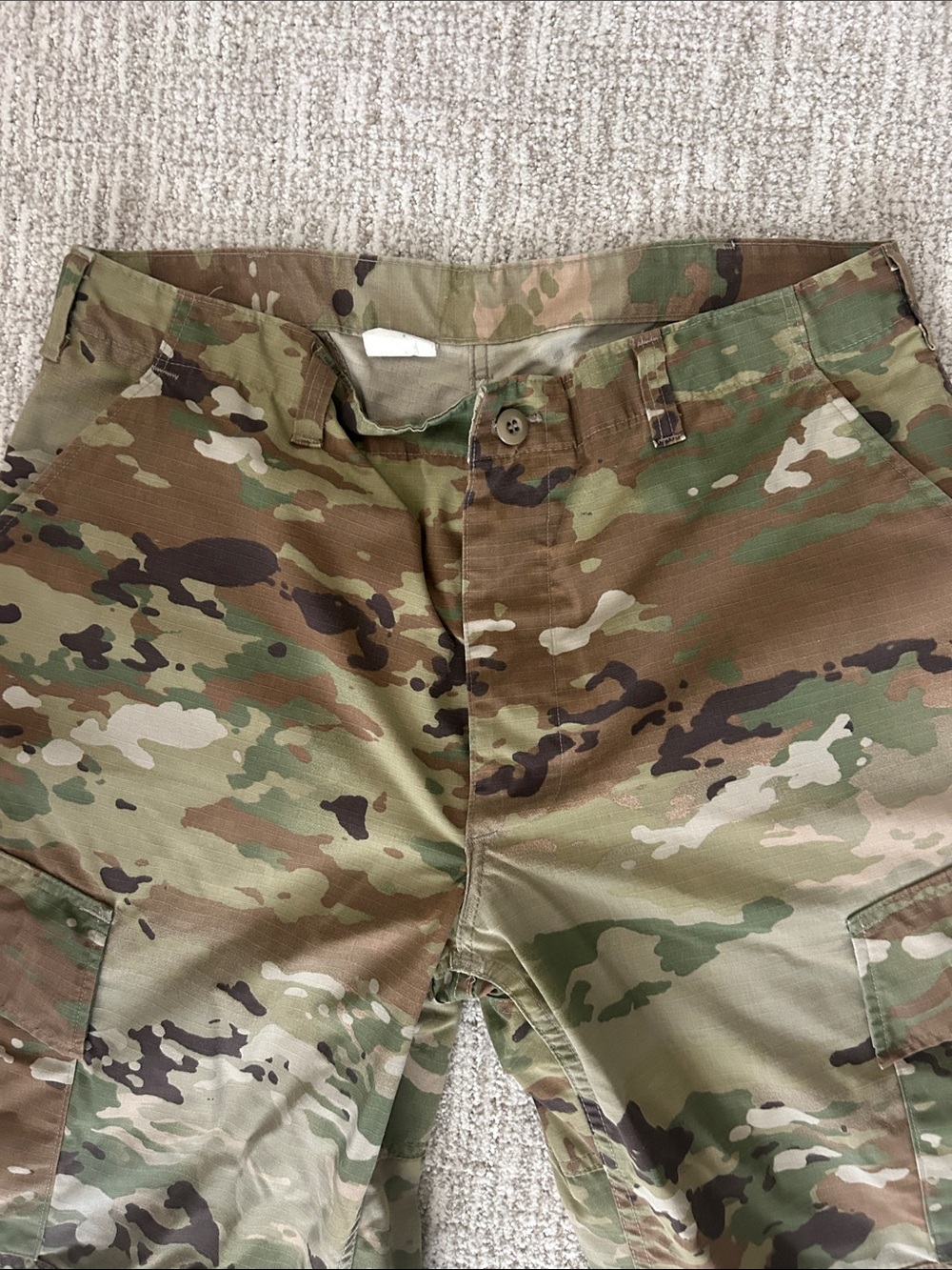 USAF Men's Camo Cargo Pants- Two pair - Picture 4 of 7